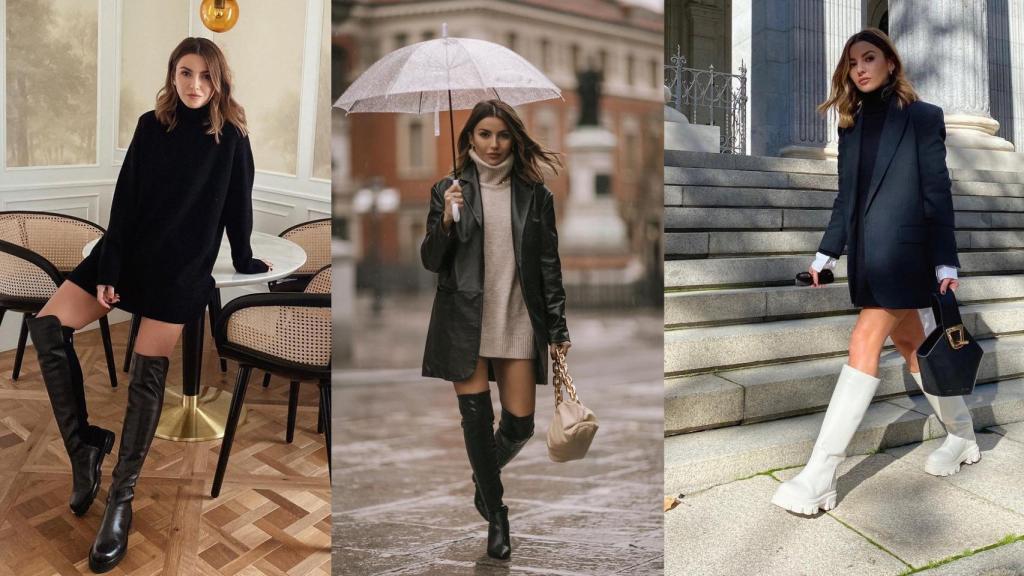 Alexandra Pereira tiene el truco definitivo para lucir vestidos 'mini' sin pasar frío