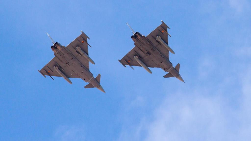 Eurofighter en formación