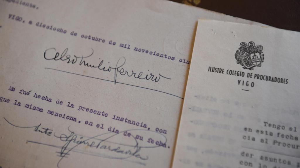 Los documentos inéditos del archivo incluyen cartas de Celso Emilio Ferreiro.