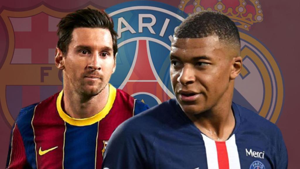Messi y Mbappé