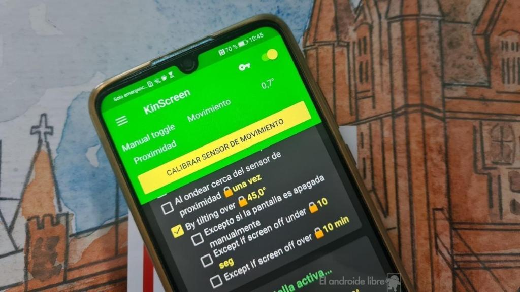 La mejor app para controlar el encendido de la pantalla: así es KinScreen