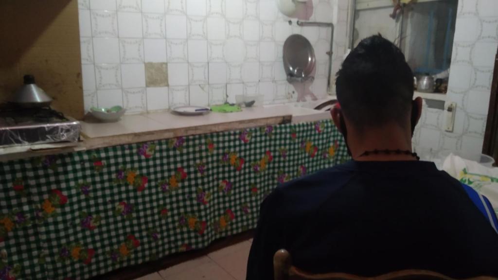 Casa donde vivían los inmigrantes marroquíes explotados.