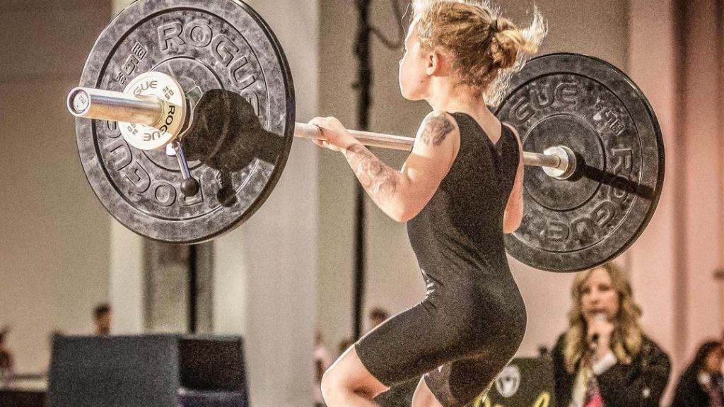 Rory van Ulft durante una competición