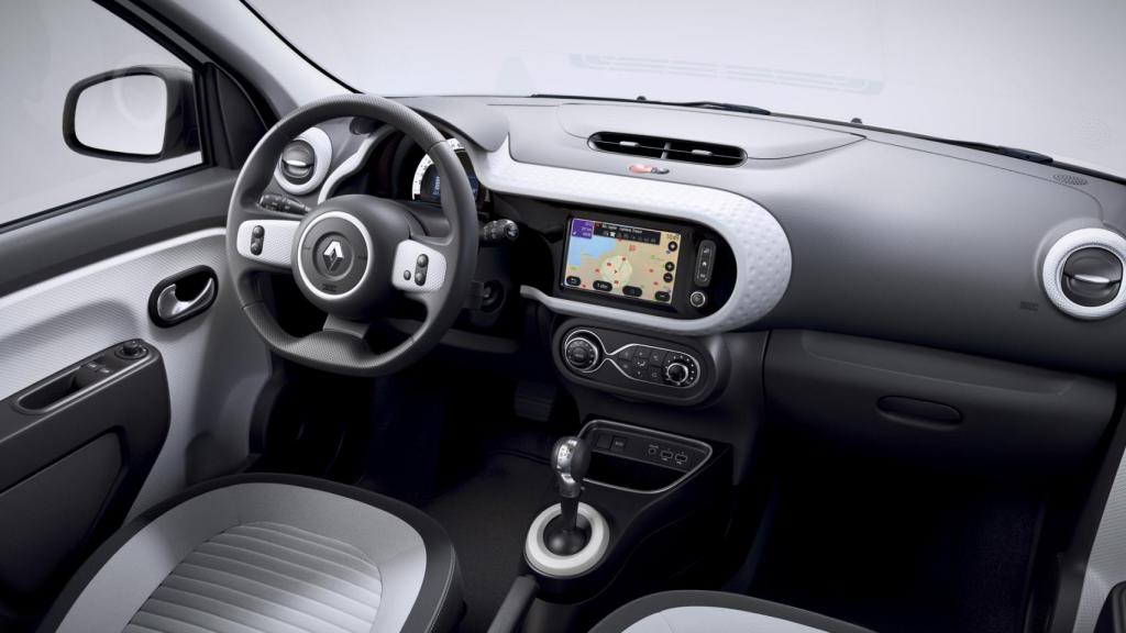 Interior del Renault Twingo.