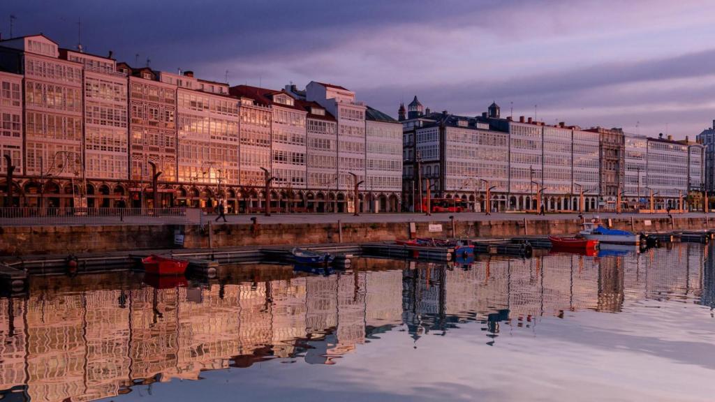 La Marina de A Coruña.