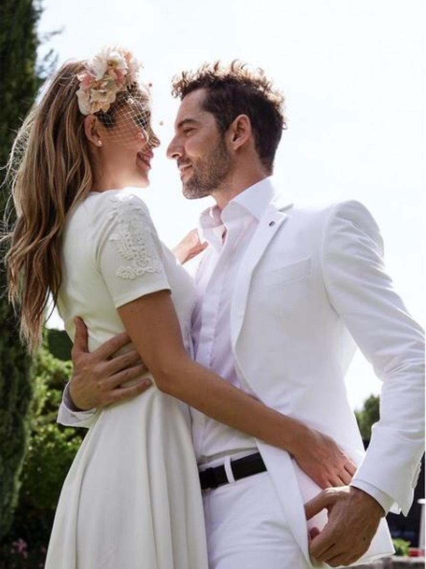 David y Rosanna se casaron el 2 de julio de 2018.