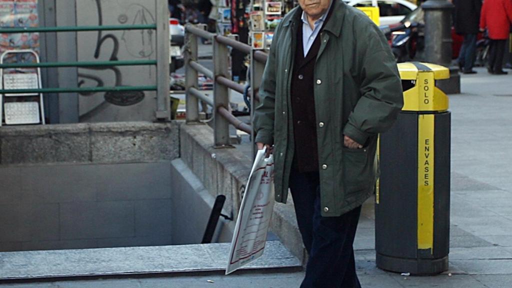 Un jubilado en una imagen de archivo.