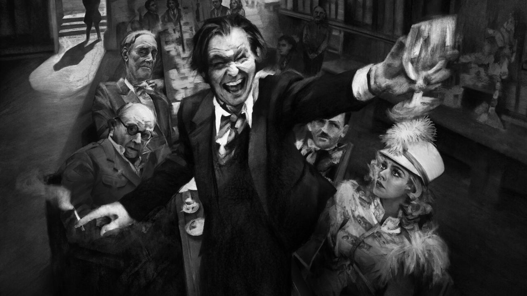 Gary Oldman es el protagonista de 'Mank'.