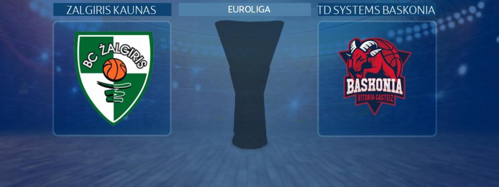 Zalgiris Kaunas - TD Systems Baskonia, partido de la Euroliga
