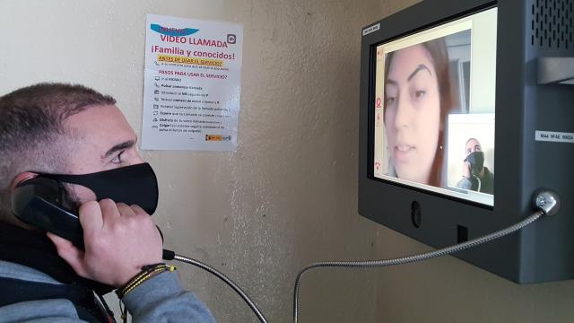 Uno de los aparatos instalados en el sistema de Instituciones Penitenciarias.