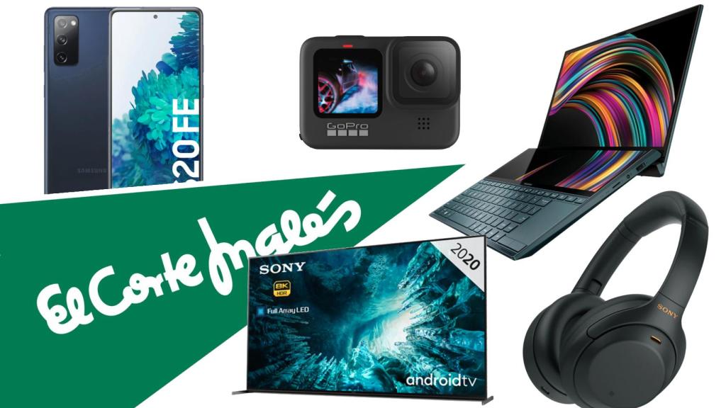 Los 10 mejores chollos de electrónica de El Corte Inglés para esta Navidad