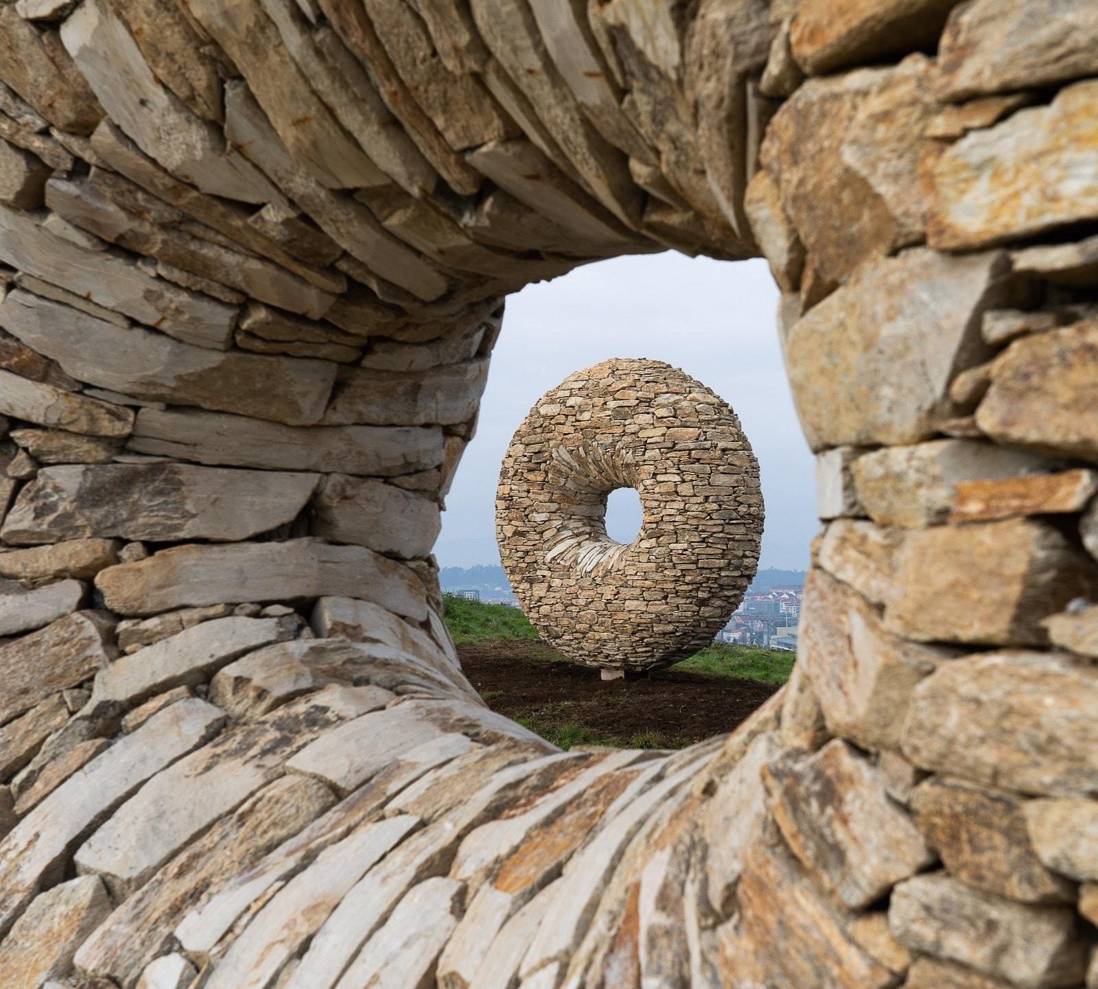 Detalle de Espellos (Cidade da Cultura).