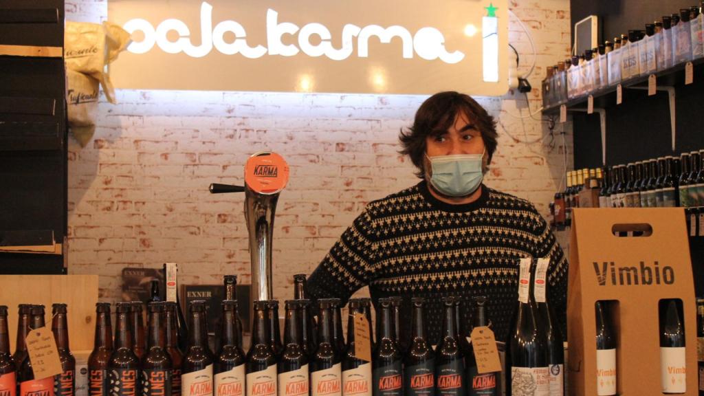 Marcos Rivas en el nuevo rastro de la sala Karma