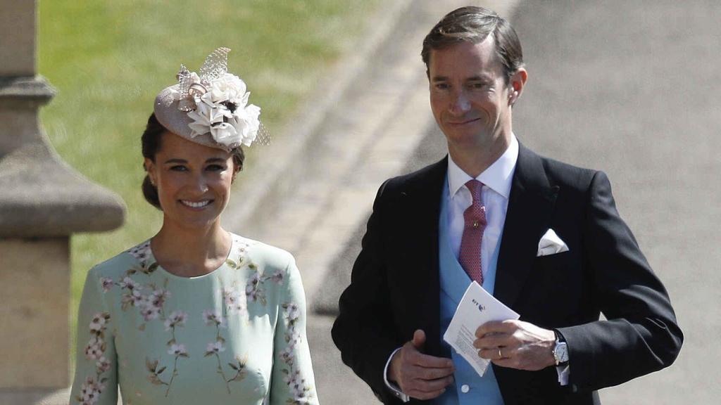 Pippa Middleton junto a su marido Pippa Middleton en una imagen de archivo