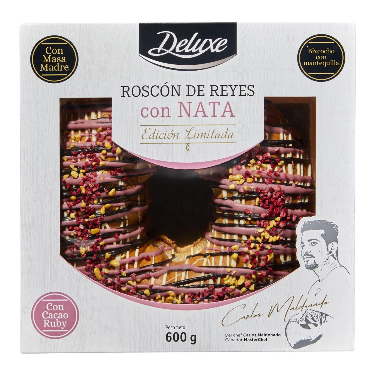 Roscón de Reyes de Lidl envasado.
