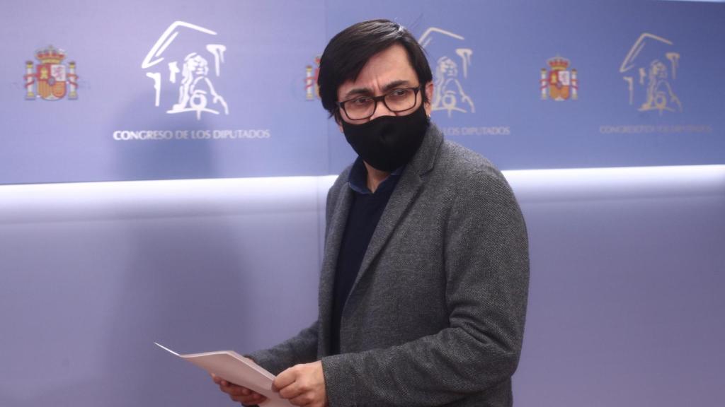 El secretario primero del Congreso y diputado de En Comú Podem, Gerardo Pisarello.