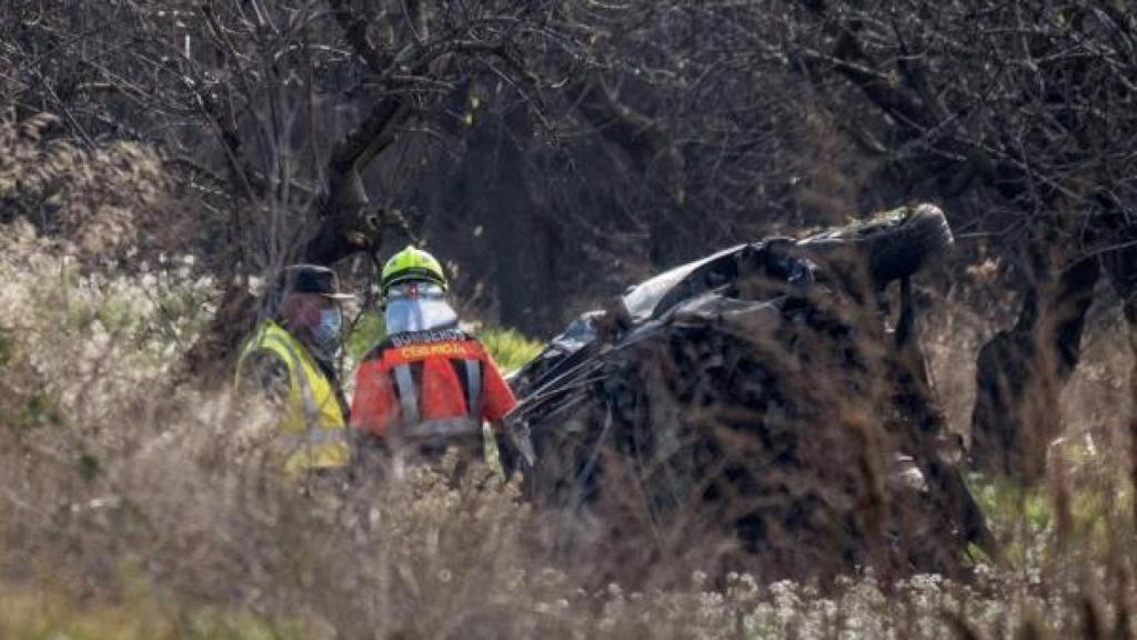 Accidente de tráfico en Tudelilla, La Rioja