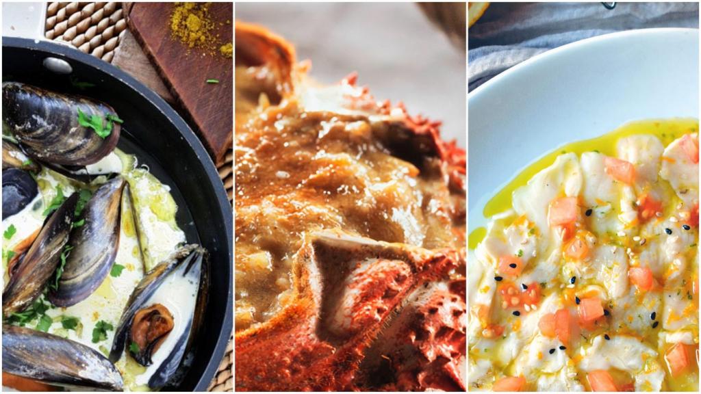 Tres recetas sencillas pero diferentes con marisco de la ría de Vigo