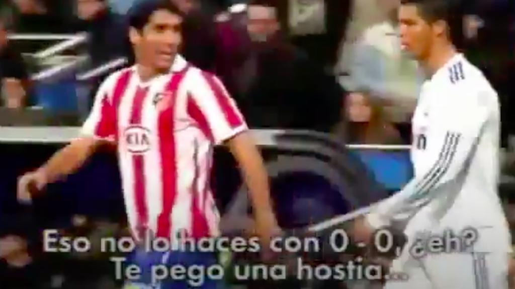 El pique de Raúl García y Cristiano Ronaldo en 2010