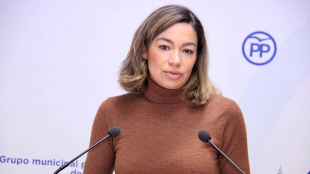 La portavoz del PP en el Ayuntamiento de Toledo, Claudia Alonso, en una imagen de archivo