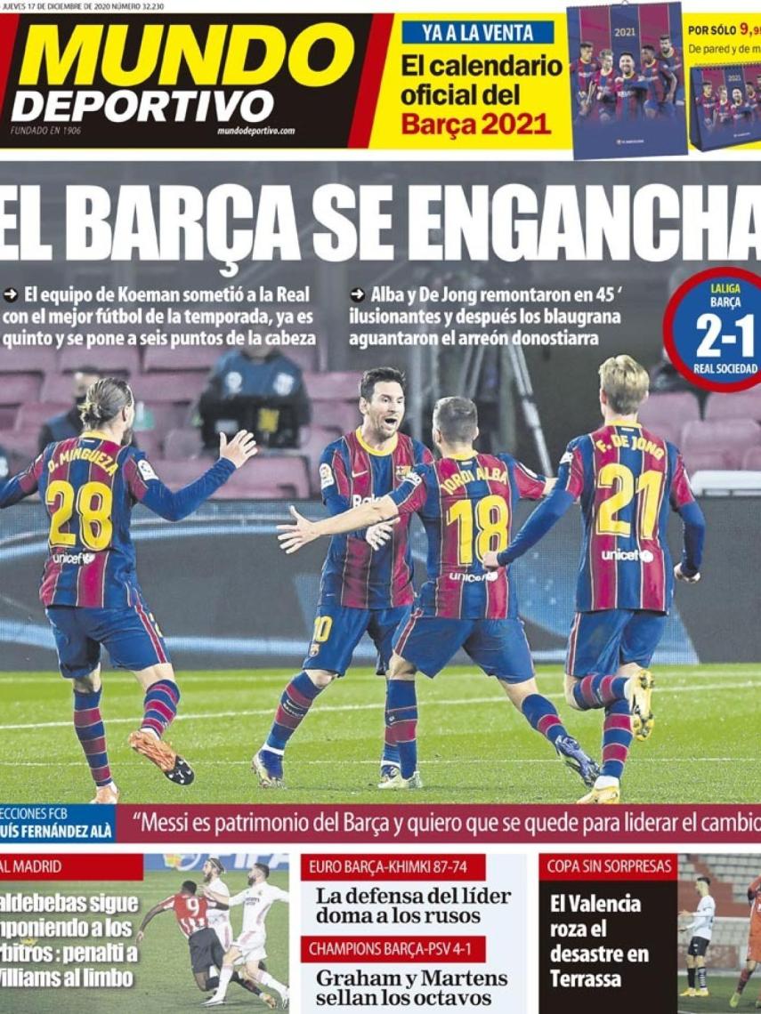 Portada Mundo Deportivo
