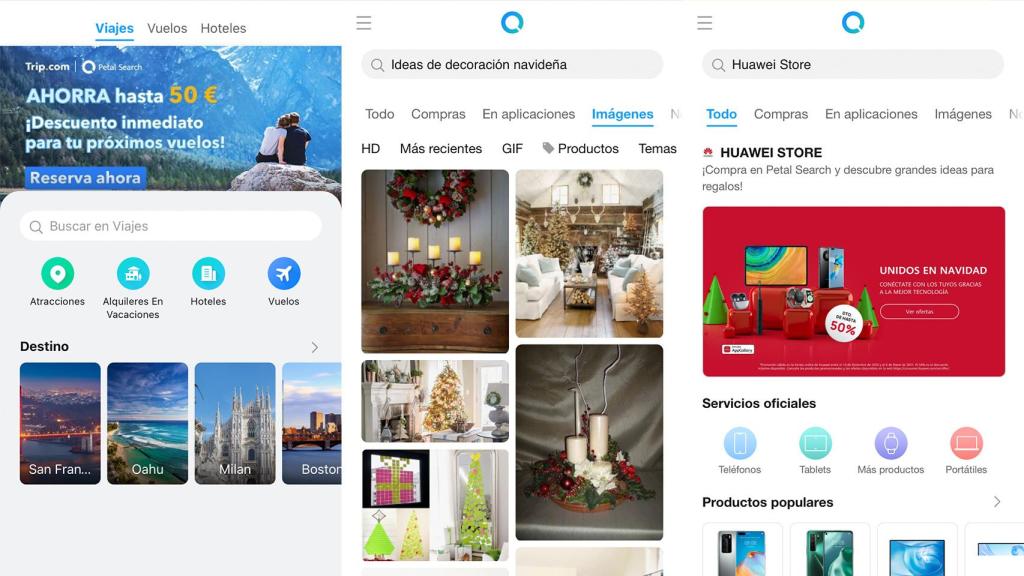Además de los enlaces, nos ofrecerá resultados alternativos con enlaces generalistas.
