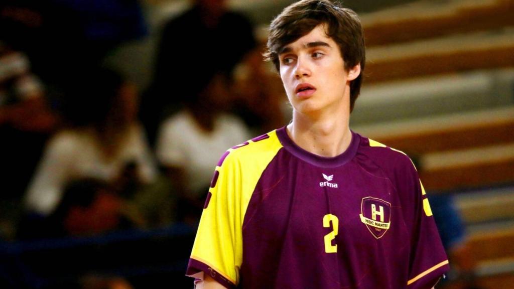 Pablo Nicolás ha seguido los pasos de su padre en el balonmano.