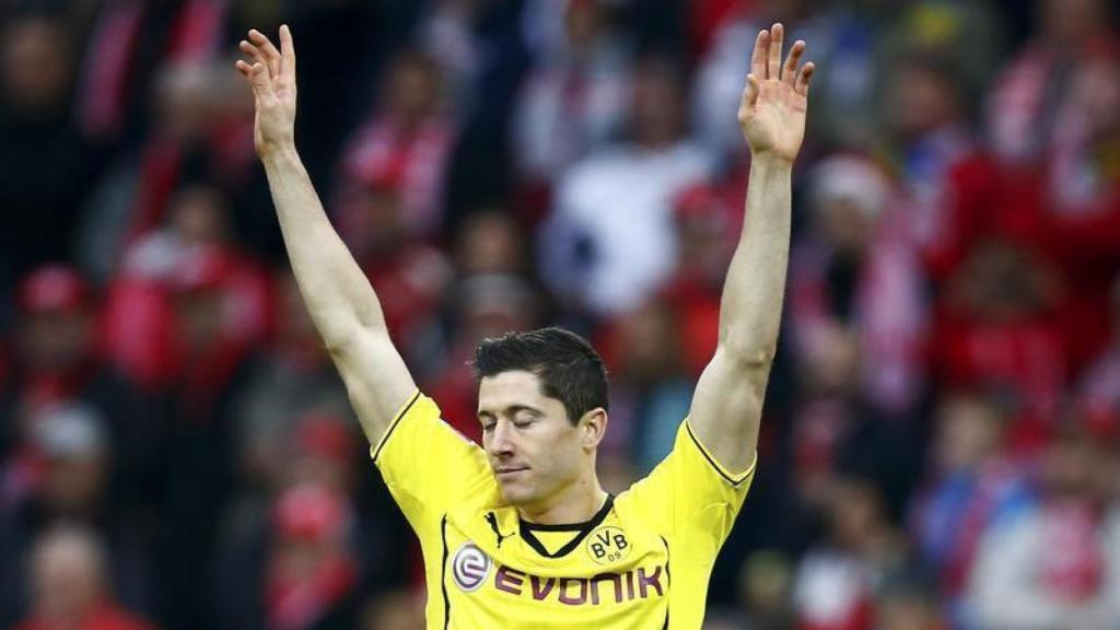 Lewandowski, en el Borussia Dortmund