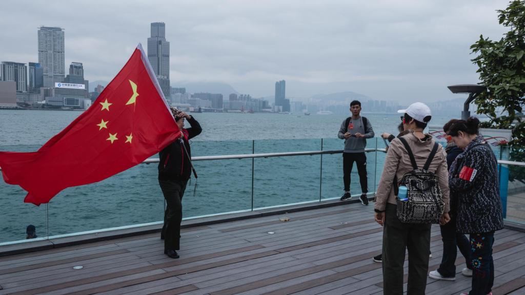 Imagen de una bandera China.