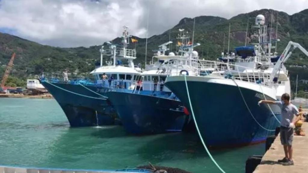 Un atunero español.