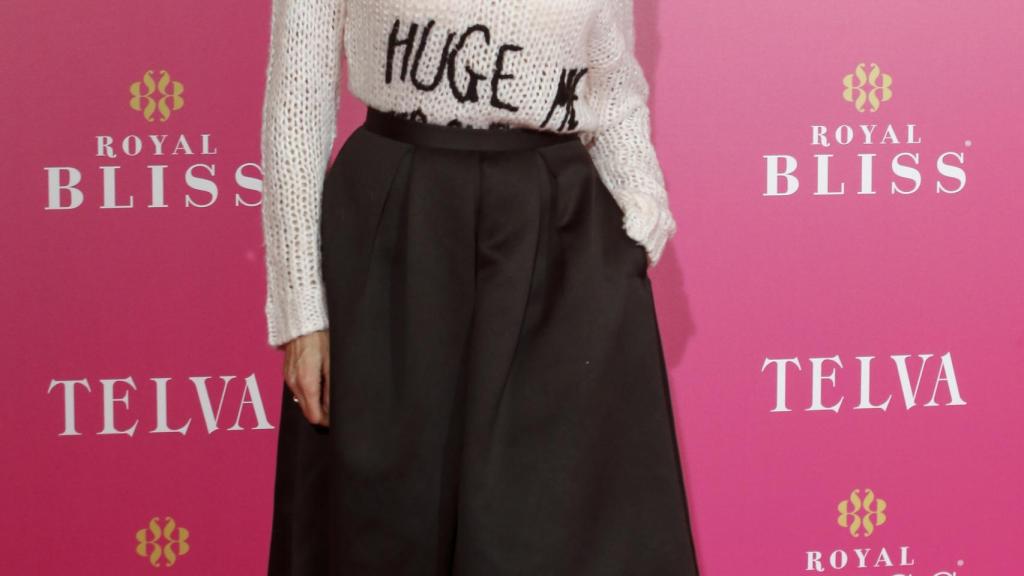 Himar durante los premios Telva Belleza en Madrid en 2018.