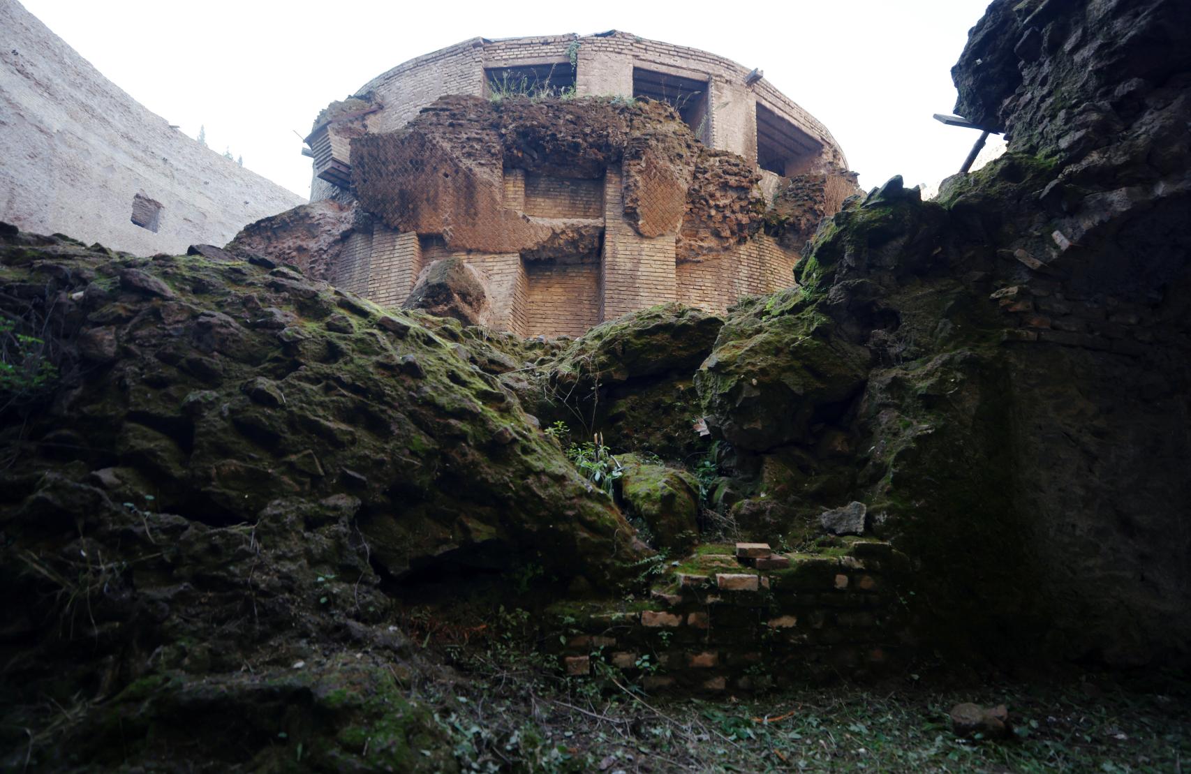Edificio cilíndrico en el que se depositaron las cenizas de Augusto.