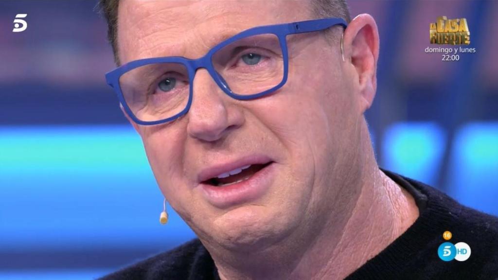 Jorge Cadaval emocionado por la muerte de su hermano Diego.