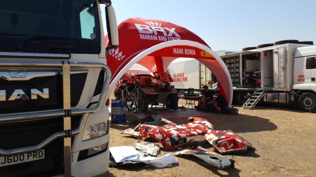 Proceso de instalación de piezas en el BRX T1.