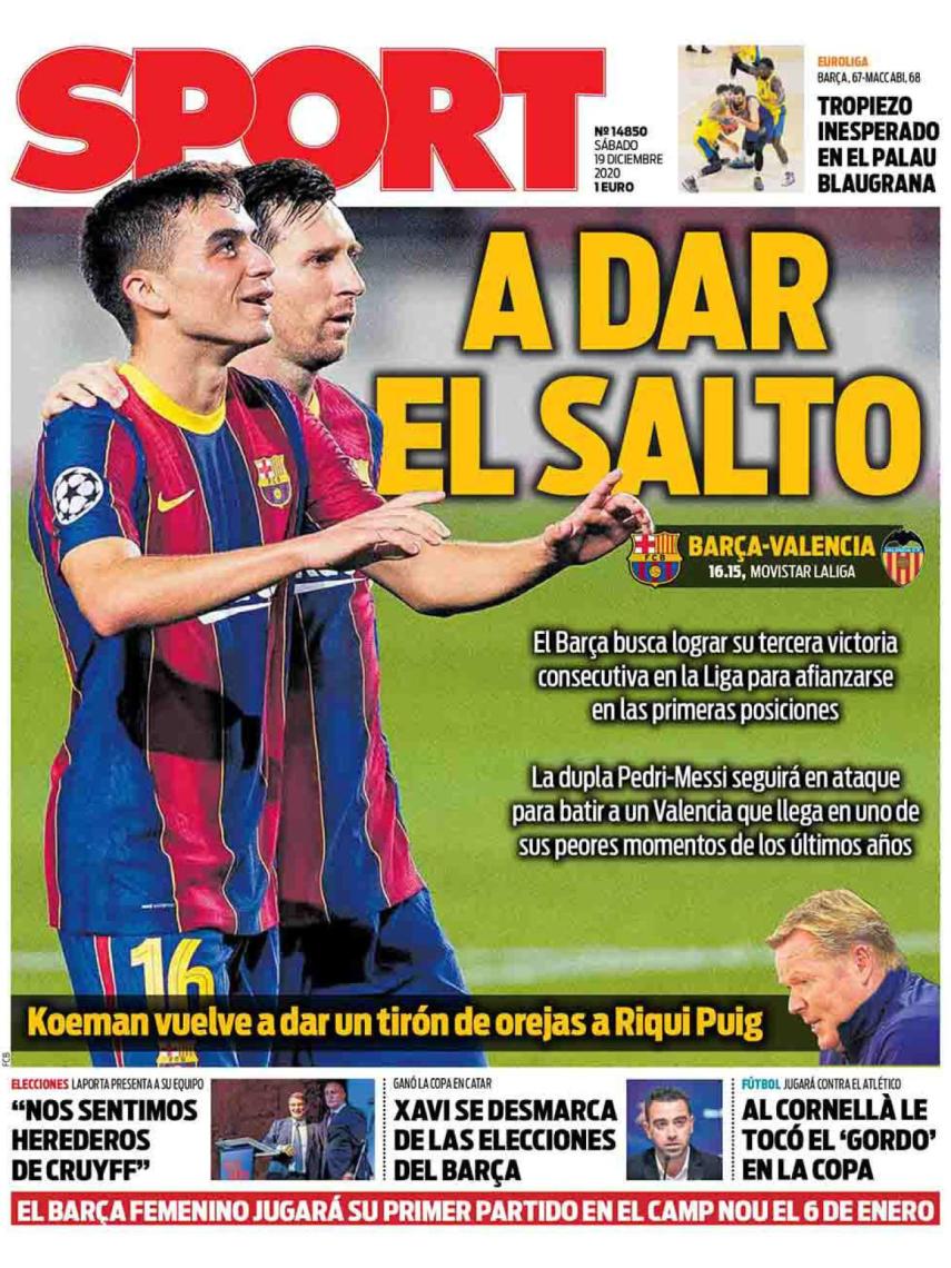 Portada SPORT