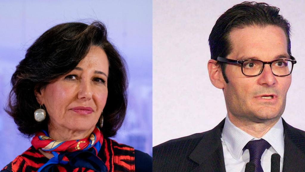 Ana Botín y Joseph Oughourlian.