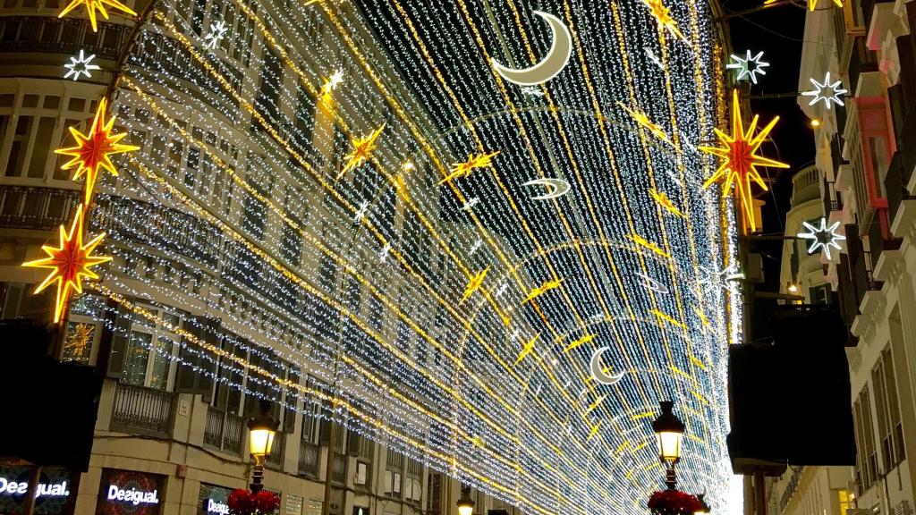 Luces de Málaga.