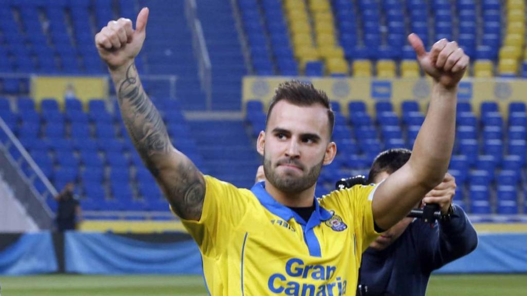 Jesé Rodríguez, presentado con la UD Las Palmas