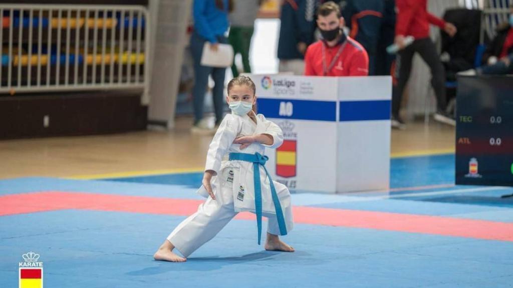 La karateca toledana Teresa Rodríguez Muñoz