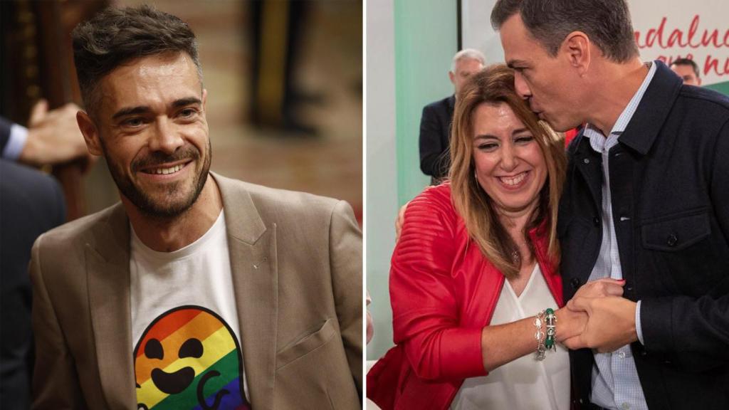 Felipe Sicilia y Susana Díaz.