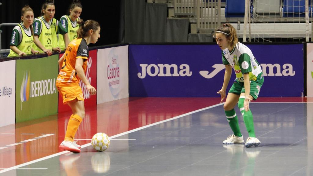 El Burela FS inicia una acción de ataque