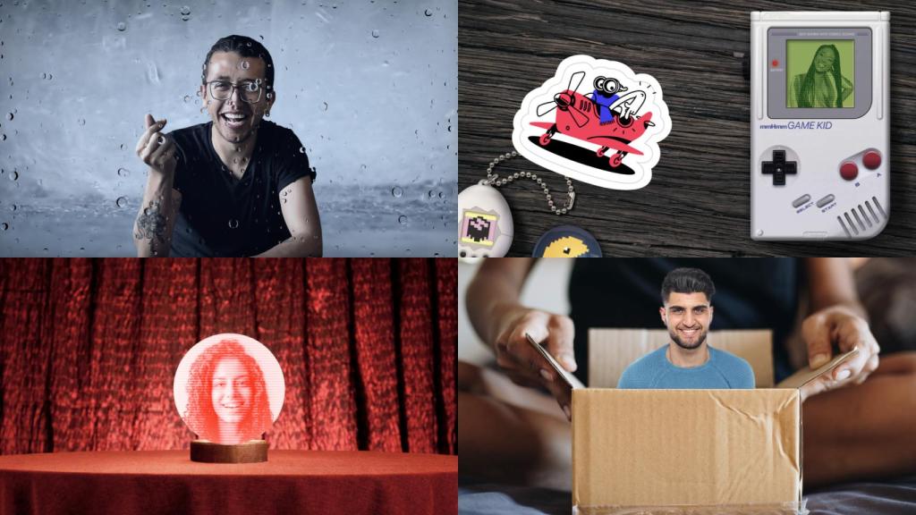 Algunos de los efectos de las salas temáticas de mmhmm