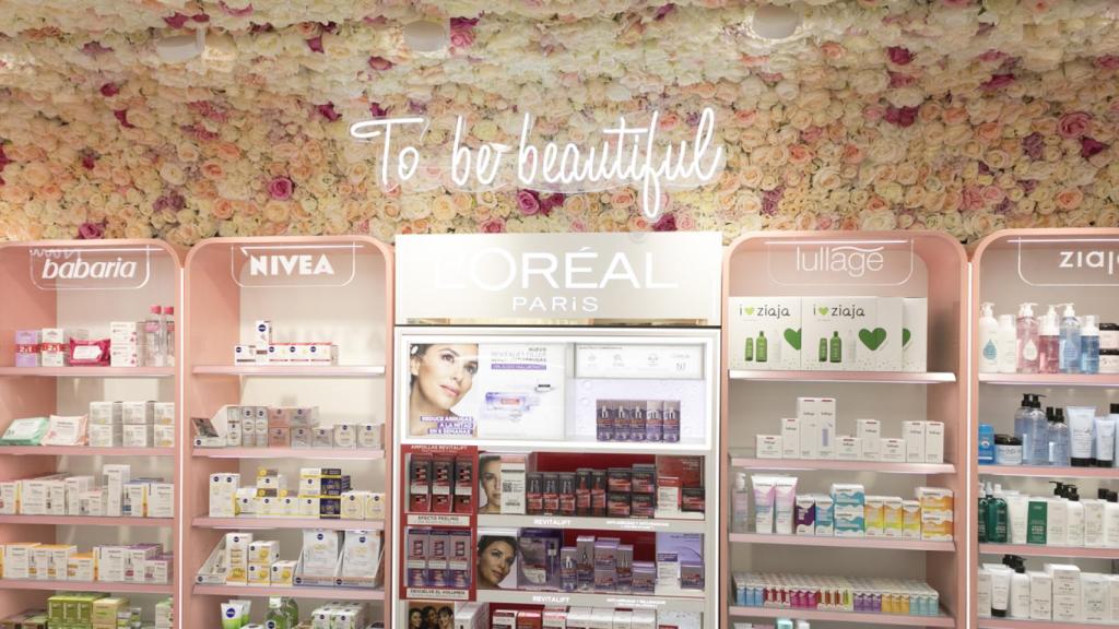 Así es el espacio 'beauty' de la nueva tienda de DRUNI.