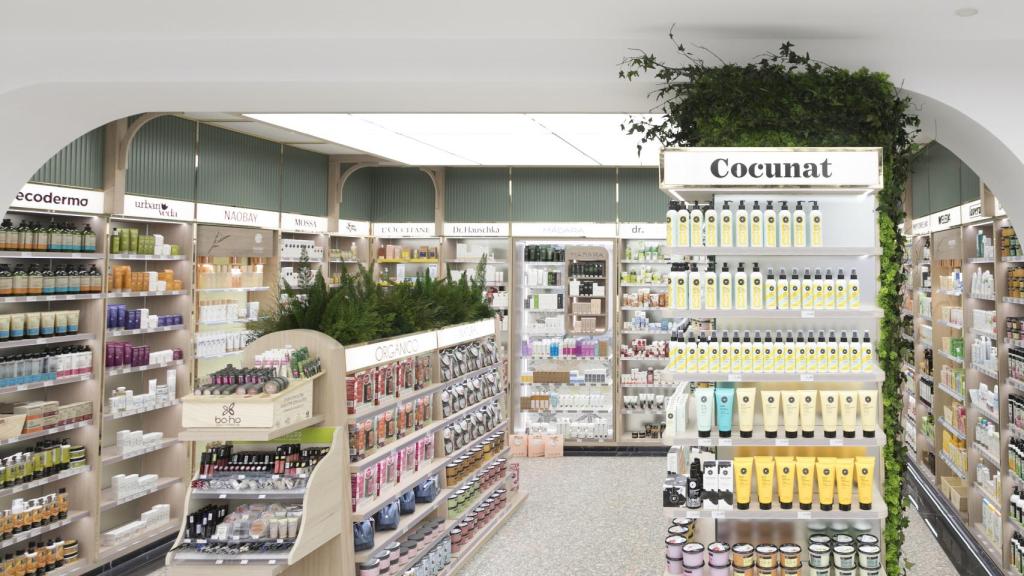 Espacio ecológico d ela nueva tienda.