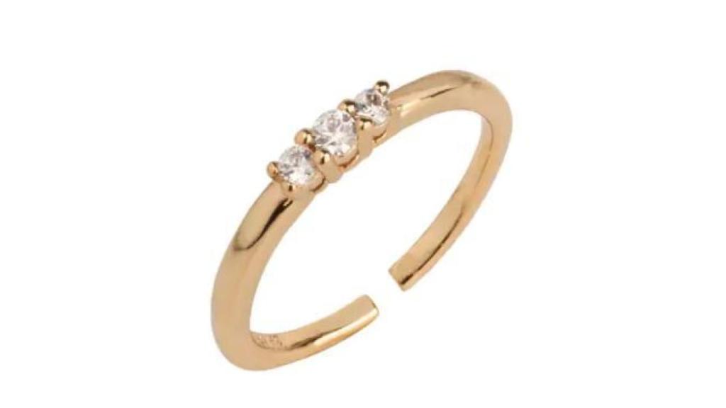 El anillo de circonias de Vidal & Vidal.