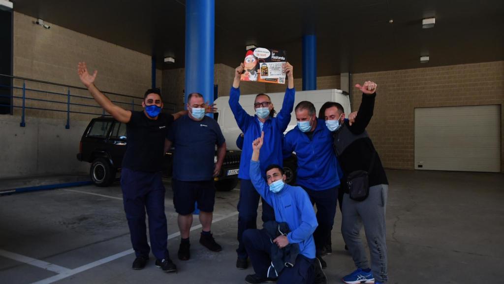 Trabajadores de Indústrias Teixidó.