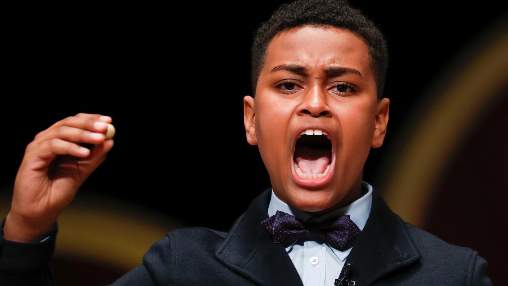 Alexander René Herrera canta el 72.897, El Gordo de la Lotería de Navidad.