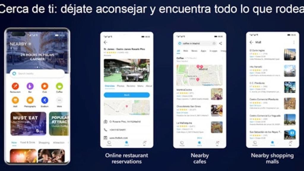 Petal Search de Huawei ofrece muchas opciones locales