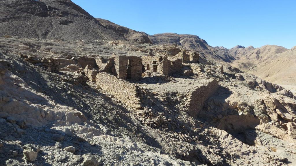 Uno de los grandes complejos residenciales excavados en la campaña de 2020.