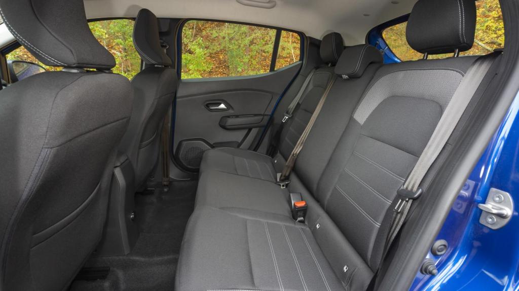 Plazas traseras del Dacia Sandero.